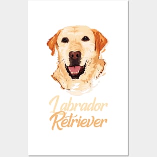 Yellow Labrador Retriever! Especially for Labrador Retriever owners! Posters and Art